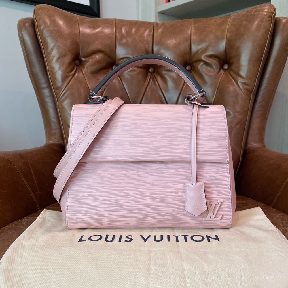 *SOLD* Louis Vuitton Cluny Top Handle Bag EPI Leather BB